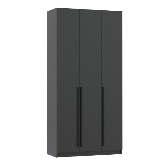 Шкаф 3-х дверный 67.12 Брандо ЛДСП/ЛДСП Диамант серый - купить за 19768.00 руб.