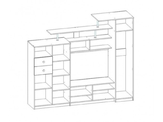 Стенка Алиса 1 - купить за 19656.00 руб.
