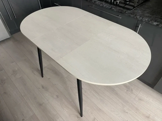 Стол обеденный Стиль 1 опора чёрная - купить за 0.00 руб.