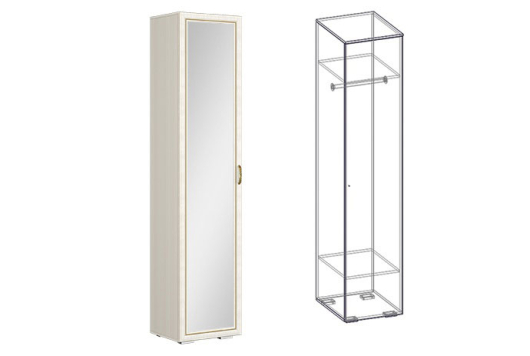 Пенал с зеркалом Виктория (540) - купить за 17199.00 руб.