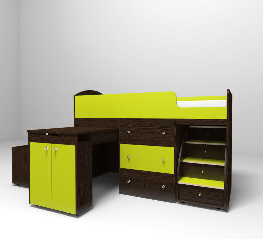 Кровать чердак Малыш+ - купить за 25720.00 руб.