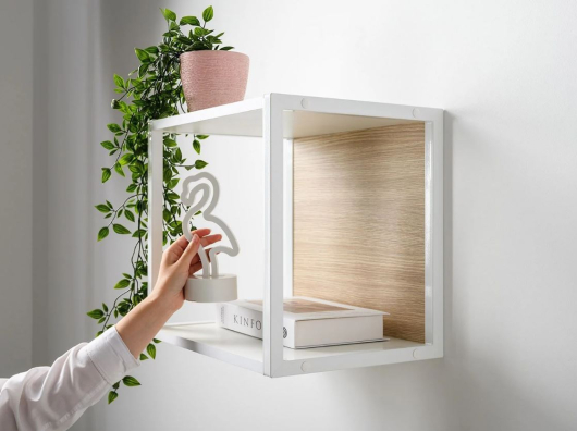 Полка Марвэл 16.487 Белый/Плейн - купить за 0.00 руб.