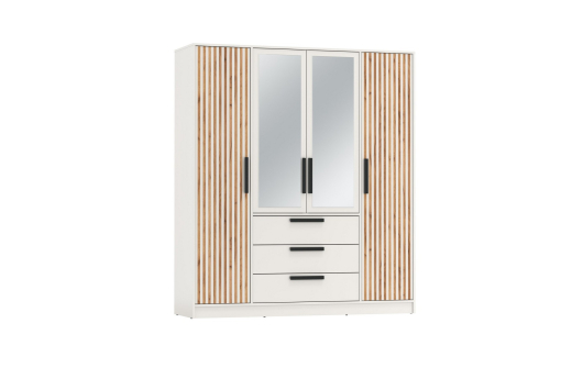 Шкаф 83.07 Вегас Белый - купить за 24745.00 руб.