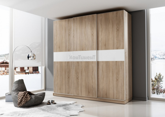 Шкаф-купе 3-х дверный Nova (вариант 11) - купить за 96626.00 руб.