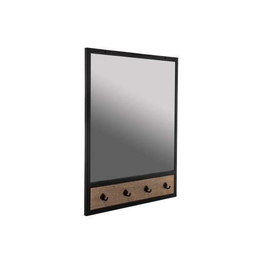 Настенная вешалка Персей дуб велингтон / черный матовый - купить за 6380.00 руб.