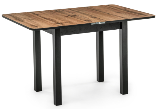 Обеденная группа Мирана черный крокодил / черный / дуб вотан - купить за 0.00 руб.