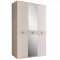 Шкаф 3-х дверный с зеркалом Rimini Solo РМШ1/3 (s) - купить за 80490.00 руб.