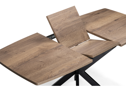 Стол Палу дуб галифакс табак / черный - купить за 24940.00 руб.