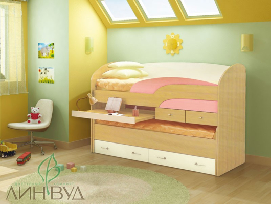 Кроватный блок Линвуд-7011+7012 (Лагуна-5) - купить за 0.0000 руб.